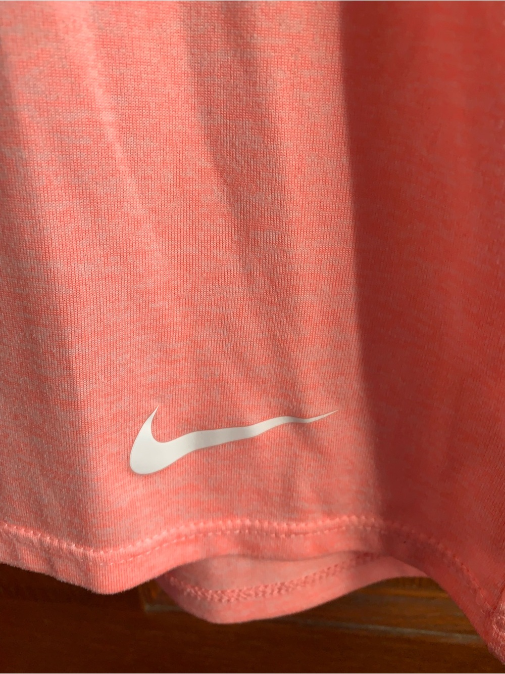 Nike Coral Pink Short-Sleeve Dri-FIT Tee Size M - Picture 3 of 6